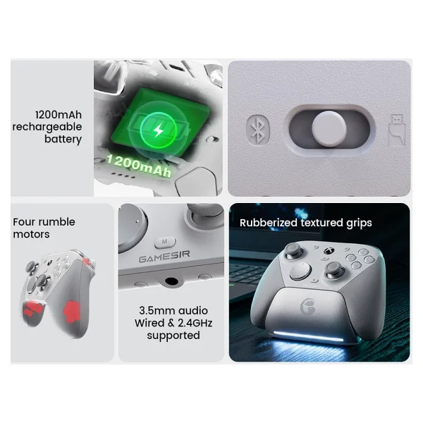 Gamesir G7 Pro Kablolu/Kablosuz Oyun Kolu - Görsel 5