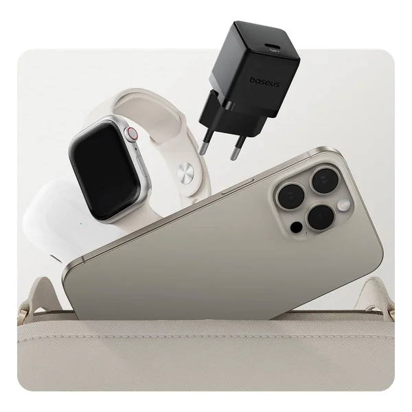 Baseus Palm 1c 20 W Hızlı Şarj Adaptörü - Görsel 7