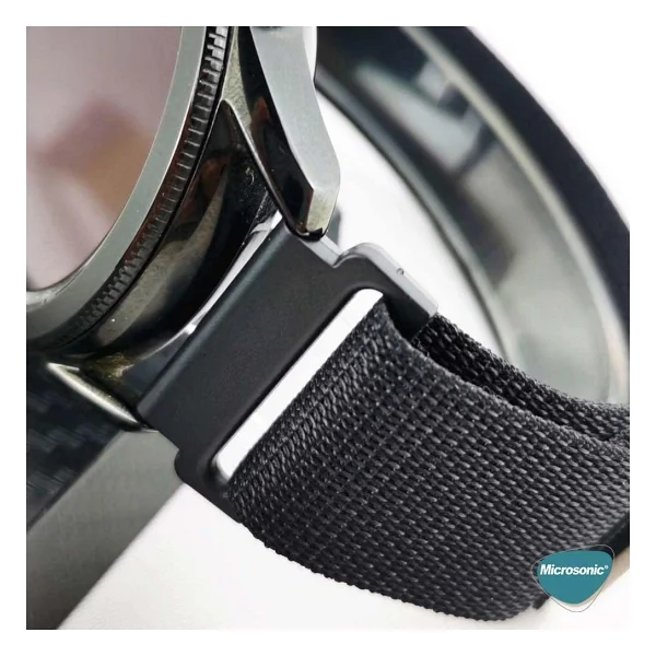 Microsonic Huawei Watch Gt3 46mm Alpine Loop Siyah Kordon - Görsel 3