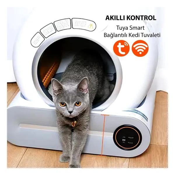 Kochler Akıllı Otomatik Kedi Tuvaleti - Görsel 2