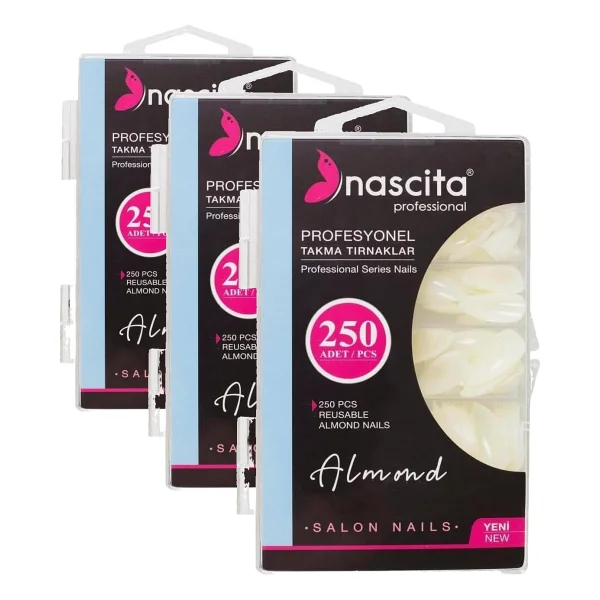 Nascita 250'li Kutulu Almond Takma Tırnak - 172 - Görsel 2