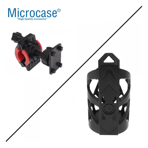 Microcase Motosiklet Bisiklet Bebek Arabası İçin Biberon Bardak Şişe Tutucu - Al3643 - Görsel 5