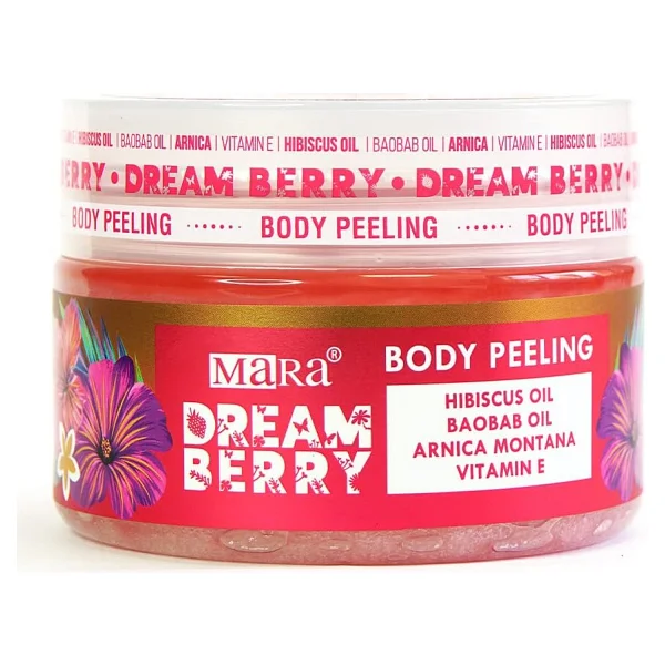 MARA KOZMETİK Dreamberry Değerli Yağlar İçeren Çilek Vücut Peeling 300gr - Görsel 2