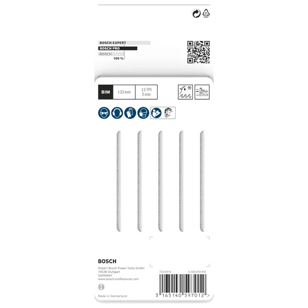 Bosch T 321 Bf Speed For Metal 5'li - Görsel 4