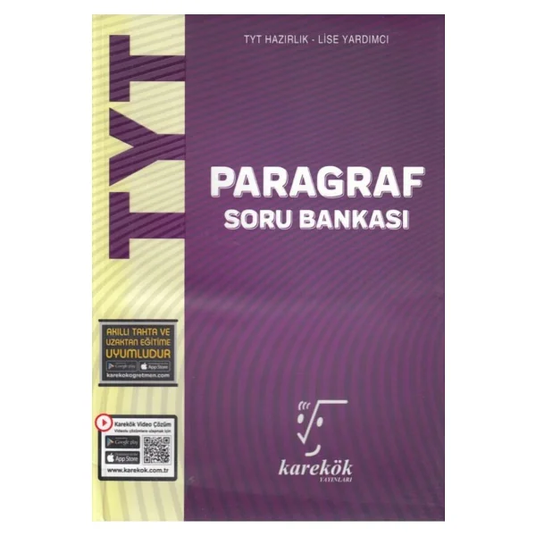Karekök Yayınları TYT Paragraf Soru Bankası - Görsel 3