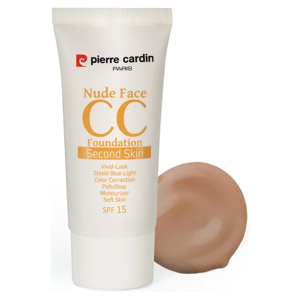 Pierre Cardin Nude Face CC Krem Spf 15 Medium Deep - Görsel 7