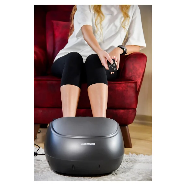 Jade Master Ayak Masaj Aleti Foot Massager Isı Zaman Air Ayarlı Masaj Aleti - Görsel 4