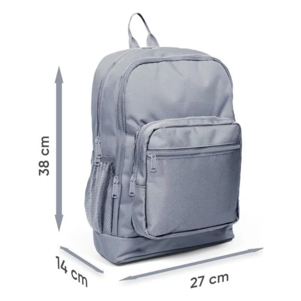 Coral High 23775 Blok Desenli Okul Sırt Çantası - Görsel 5