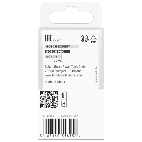 Bosch 2 608 aksesuarı 628 394 profil freze B 8 mm, R1 4 mm, B 8 mm, L 12,7 mm, G 54 mm - Görsel 4