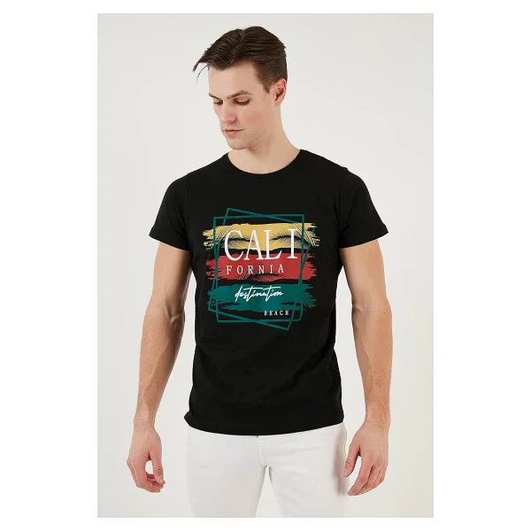 Buratti Erkek T Shirt 541calıfornıa24 - Görsel 3