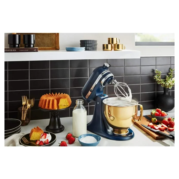 KitchenAid Artisan 5KSM175PSEIB Ink Blue 300 W 4.8 lt Mutfak Şefi - Görsel 5