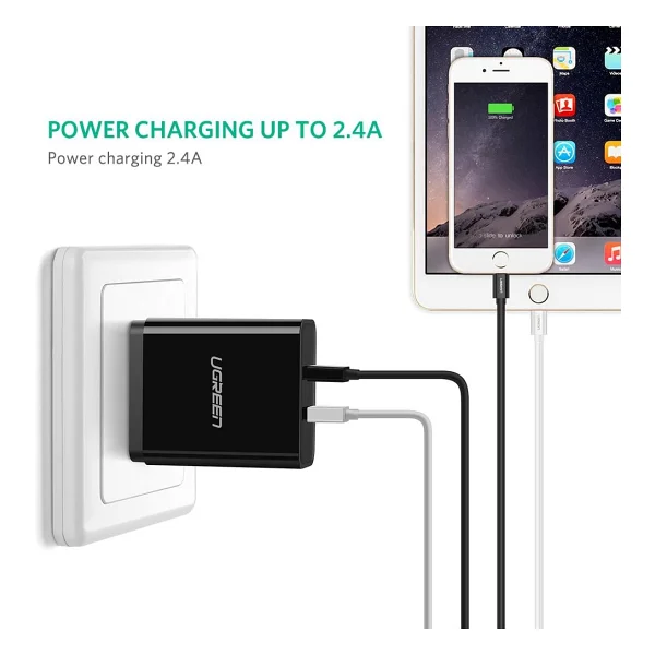 Ugreen 20730 2 m USB to Lightning Hızlı Şarj Kablosu - Görsel 3