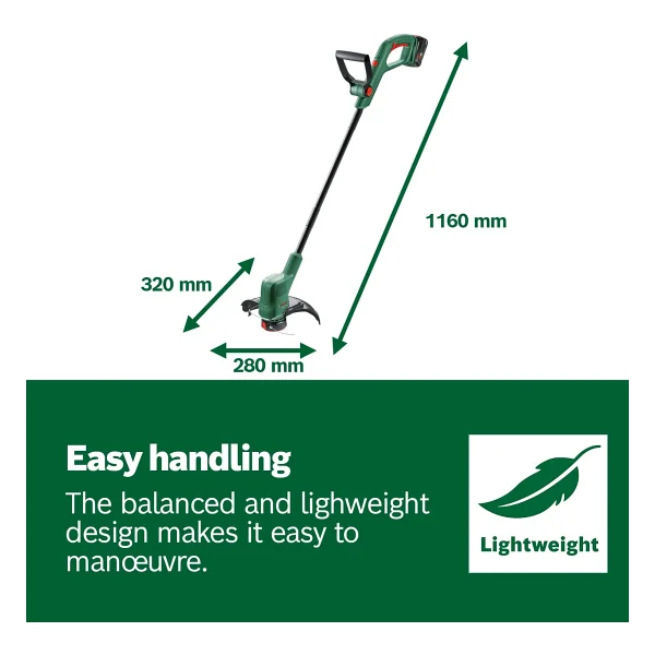 Bosch Easygrasscut 18v-26 Kenar Kesme Makinesi - Görsel 6