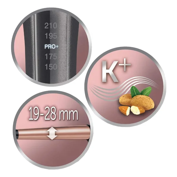 Remington Cı83v6 Keratin Protect 19-28 Mm Konik Saç Maşası - Görsel 4