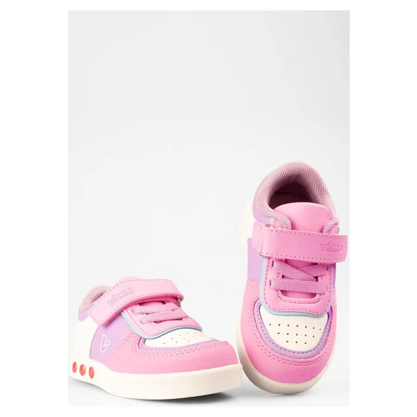Vicco Sam 313.B21k.130-06 Pembe Işıklı Bebek Sneaker - Görsel 4