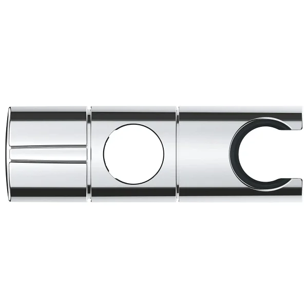 GROHE Vitalio Universal Duş Başlığı Tutucu, 22 mm Sürgülü Raylar ile Uyumlu, El Duşu Tutucu, Duş Başlığı Askısı, Hareketli, Ayarlanabilir, Krom, 27723001 - Görsel 3