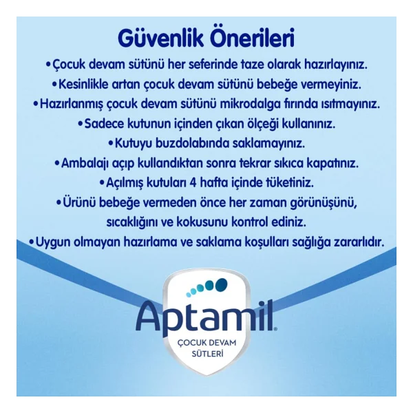 Aptamil 4 Çocuk Devam Sütü 1200 Gr - Görsel 6