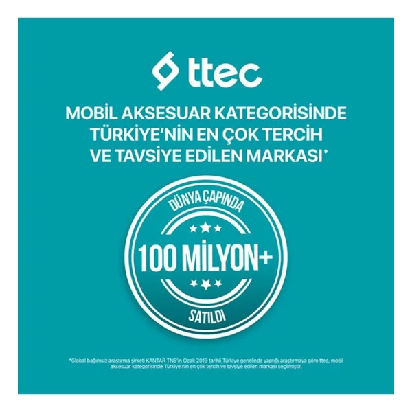 Ttec AirCharger Drive M 2KS18 MagSafe Vantuzlu Mıknatıslı Araç Telefon Tutucu - Görsel 7