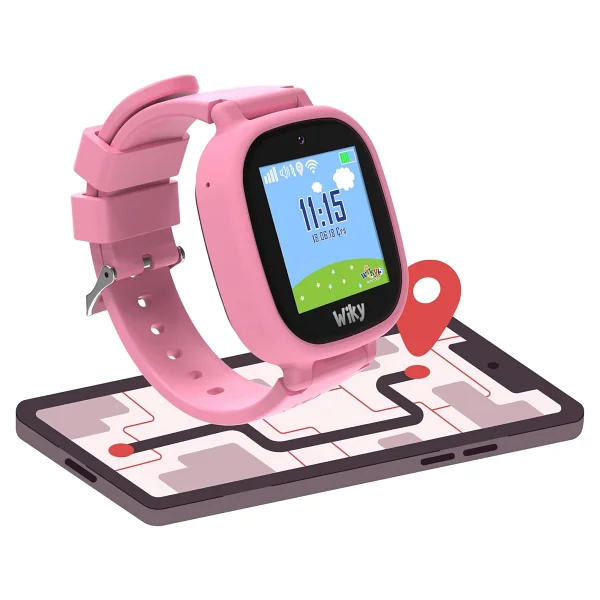 Wiky Watch 5e Pembe Akıllı Çocuk Saati - Görsel 6