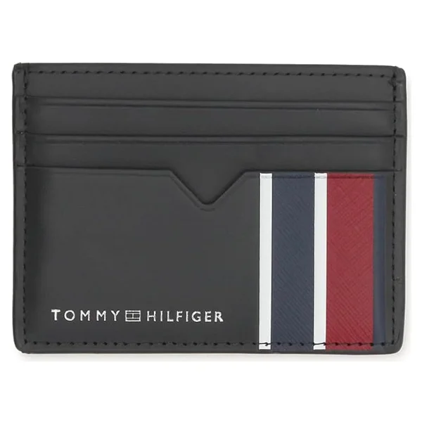 Tommy Hilfiger TH CORP CC HOLDER Erkek Cüzdan, Mavi, Tek Beden - Görsel 6