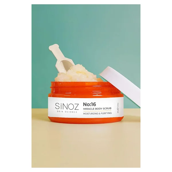 Sinoz No:16 Yoğun Nemlendirici Besleyici Ve Arındırıcı Vücut Peelingi 300 Gr - Görsel 5