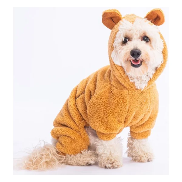 Pawstar Latte Koala Peluş Küçük Irk Köpek Tulumu - L - Görsel 2