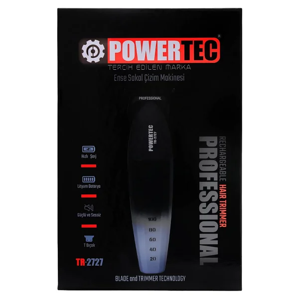 Powertec Tr-2727 Saç Ve Sakal Makinesi - Görsel 7