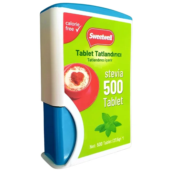 Sweetwell Stevia Sıfır Kalori Tatlandırıcı 500 Tablet - Görsel 6