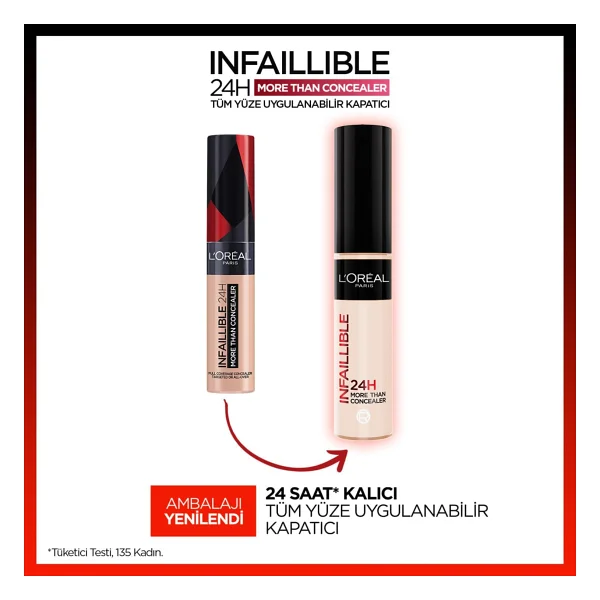 L'oreal Paris Infaillible More Than 322 Ivory 11 Ml Likit Kapatıcı - Görsel 4