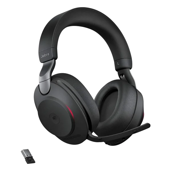Jabra Evolve2 85 Ms Kulak Üstü Bluetooth Çağrı Merkezi Kulaklığı - Görsel 3