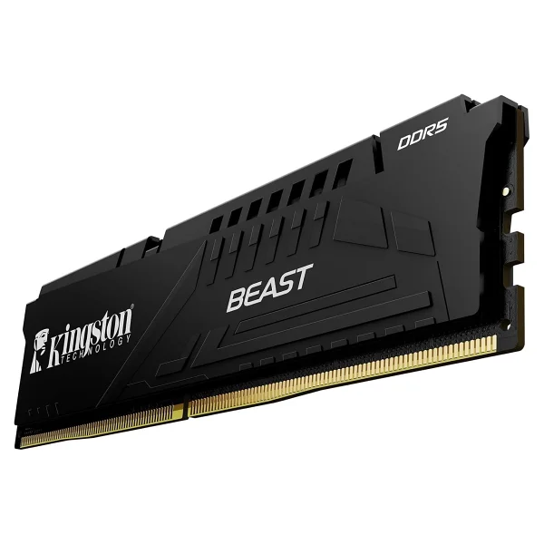 Kingston Beast Black Expo 16 GB (2x8) 6000 MHz Cl30 Kf560c30bbek2/16tr DDR5 RAM - Görsel 3