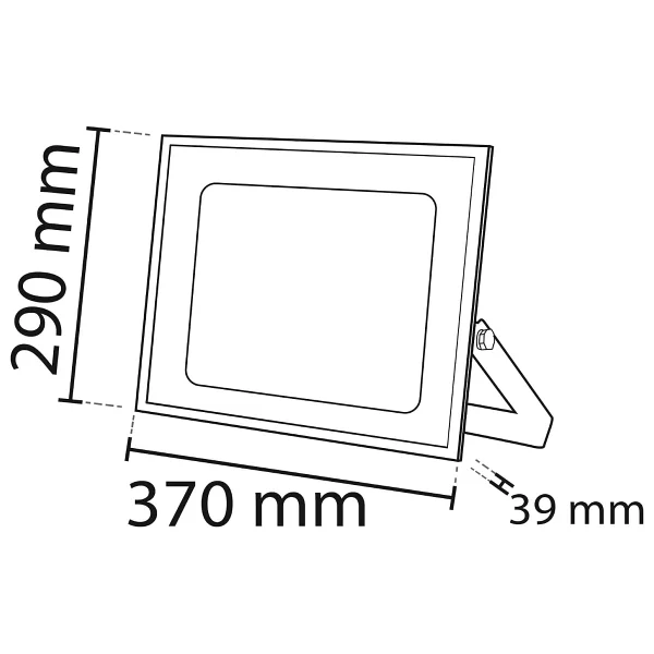 Noas 200W Led Projektör Ultra Slim SMD 6500K - Görsel 2