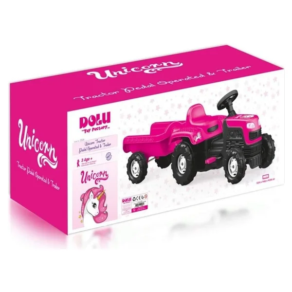 Dolu 2508 Unicorn Pedallı Römorklu Traktör - Görsel 3