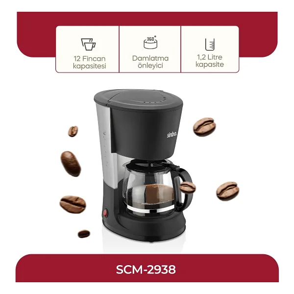 Sinbo Scm-2938 Filtre Kahve Makinesi - Görsel 2