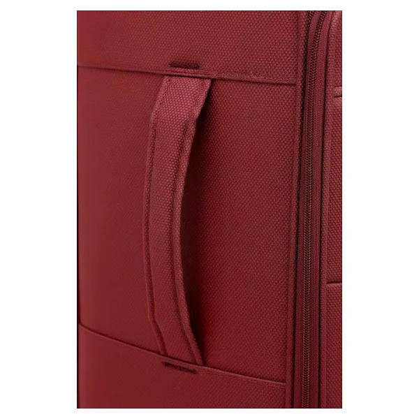 Louisiana Polo 2082 Kumaş Bordo Orta Boy Valiz - Görsel 4