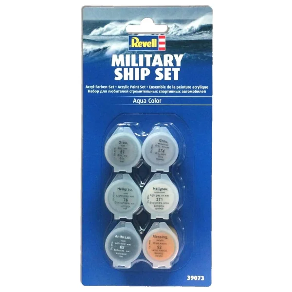 Revell Askeri Gemi Boya Seti (Blisterli) 39073 Kız Erkek Çocuk Oyuncak Eğitici Oyuncaklar - Görsel 5
