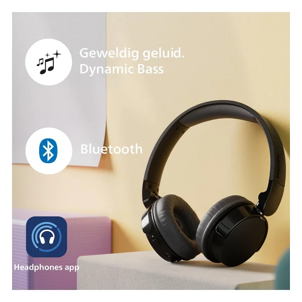 Philips Tah3209wt Beyaz Kulak Üstü Bluetooth Kulaklık - Görsel 5