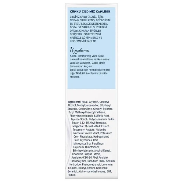 Nivea Essentials Canlandırıcı Normal Ciltler İçin Spf 15 Tüp Gündüz Kremi 50 Ml - Görsel 5