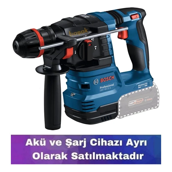 Bosch Gbh 18v-22 X Onechuck Kırıcı-Delici - Görsel 2