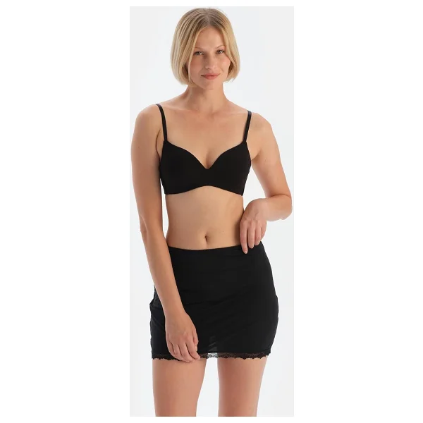 Dagi Kadın 4015kc Mini Jupon, Örme, Siyah, L - Görsel 4
