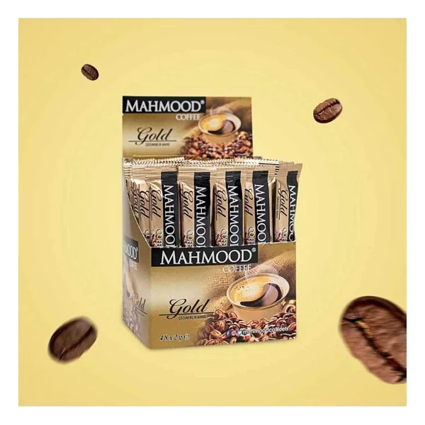 Mahmood Coffee Gold Granül Hazır Kahve 48 Adet X 2 gr (1 KOLİ - 12'Lİ) - Görsel 4