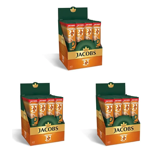 Jacobs 3'ü 1 Arada Kahve 40x16 Gr - Görsel 6