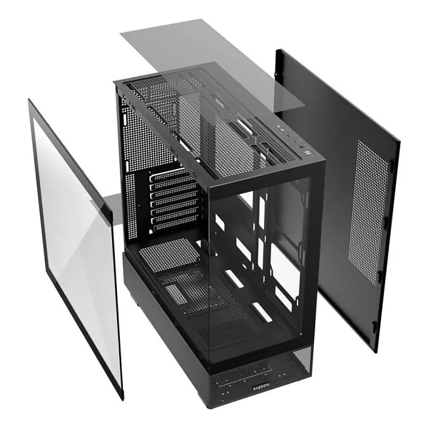 Fazeon F17 F17a1000bbq Argb Fanlı 1000 W Atx Oyuncu Kasası - Görsel 2