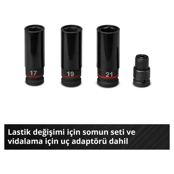 Einhell Tp-Cw 18/260-C Li Bl Darbeli Somun Sıkma Makinesi - Görsel 7