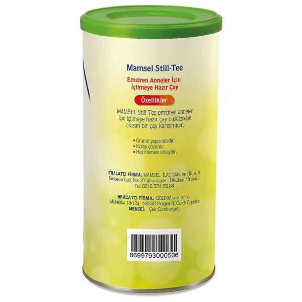 Mamsel Still Tee Emziren Anne İçeceği 200 Gr - Görsel 8