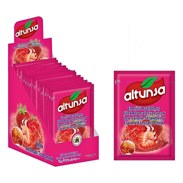 Altunsa Karpuz Aromalı Toz İçecek 9 gr 24'lü - Görsel 10