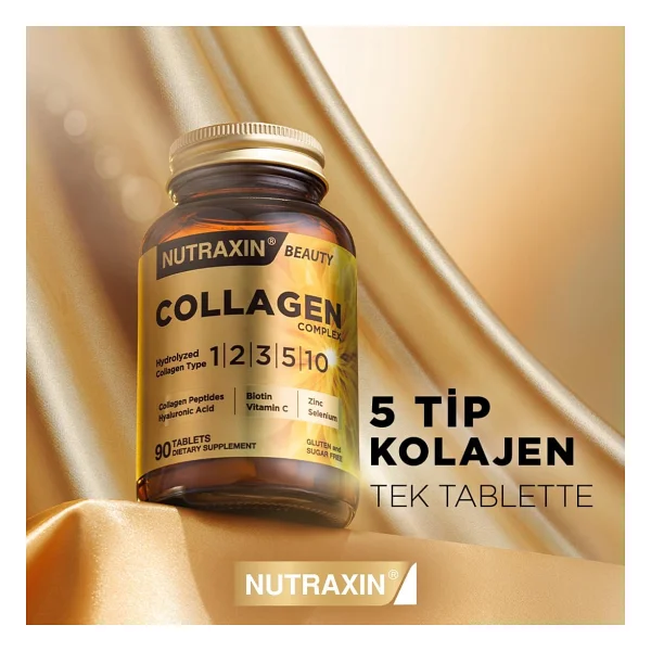 Nutraxin Collagen Complex 90 Tablet - Görsel 4