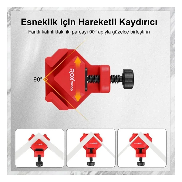 Rox Wood 0302 2-26 mm T Bağlantı Hızlı İşkence Seti - Görsel 5