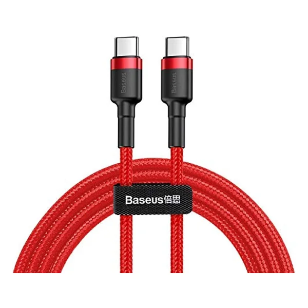 Baseus Cafule 1 M Type-C To Type-C Hızlı Şarj Kablosu - Görsel 6