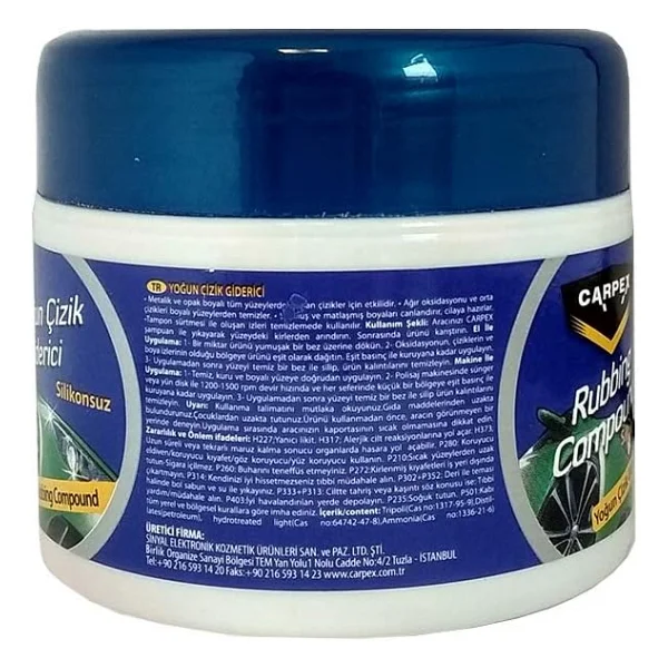 Carpex 200 Gr Yoğun Çizik Giderici Pasta - Görsel 2